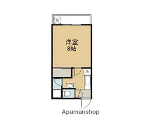 タウンハウスA棟【1階】の間取り