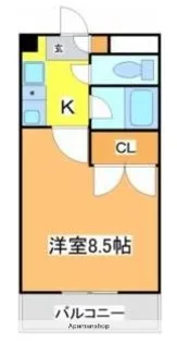 プロスパー【307号室】の間取り