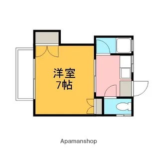 清水荘【101号室】の間取り