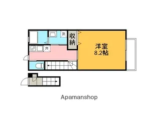 PINO COLLINA【205号室】の間取り