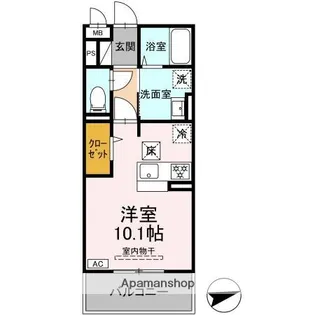 メゾングランレーヴ A棟【1階】の間取り