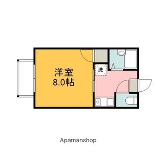 プレジール円城寺【103号室】の間取り