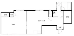 ハイムK【110号室号室】の間取り