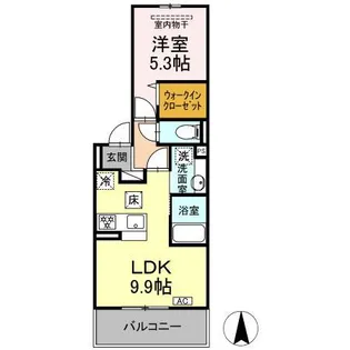 グレイスガーデンC【1階】の間取り
