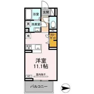 グレイスガーデンA【3階】の間取り