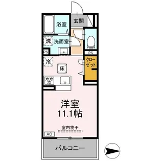 グレイスガーデンA【1階】の間取り