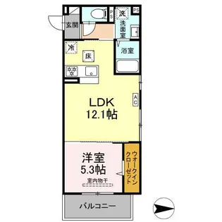 グレイスガーデンA【1階】の間取り