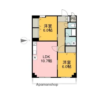 ハイコンスプリエ【403号室】の間取り