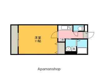 エトワール広大通りB【101号室】の間取り