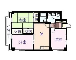 メゾン上市【103号室号室】の間取り
