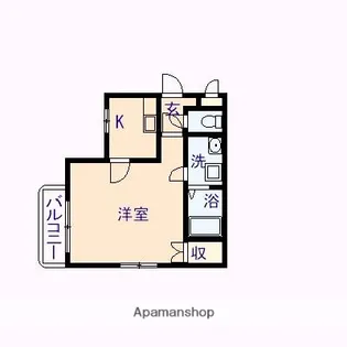 3RD【303号室】の間取り