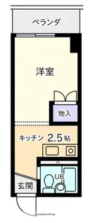 カーサ舟入【2階】の間取り