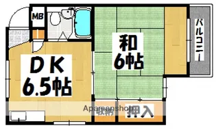 大州ビル【4階】の間取り