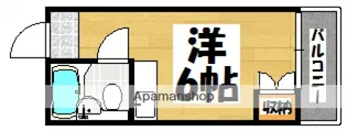 大州ビル【4階】の間取り