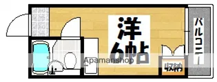 大州ビル【4階】の間取り