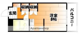 ラポルト旭【3階】の間取り