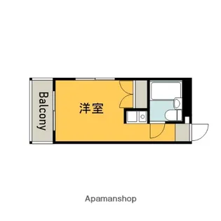 クレセント小町【5階】の間取り