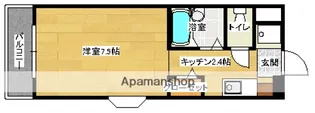 ルピナス府中【1階】の間取り
