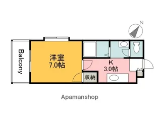 カーサ大塚【2階】の間取り