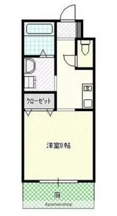 ハイツウエムラ【202号室】の間取り