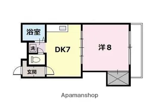 アーバンハイム【103号室】の間取り