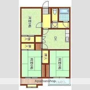 広島県広島市安佐南区古市3丁目【マンション】の間取り