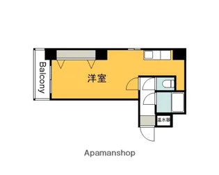 ウィンディア富士見町Ⅱ番館【3階】の間取り