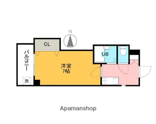 LA PRIMAVILLA地蔵通り【3階】の間取り