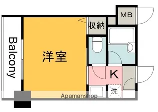 比治山エコテラス【7階】の間取り