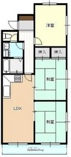 ハイライフ和誠【4階】の間取り