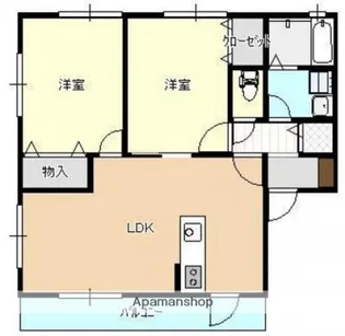 ANDANTE【1階】の間取り