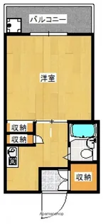 ウィンディア舟入南【3階】の間取り