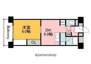 グランドハイツ山根【3階】の間取り