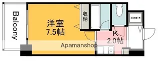 広島県広島市安佐南区西原2丁目【マンション】の間取り
