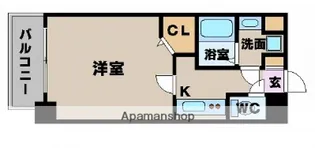 グラビスコート広島駅前通り【6階】の間取り