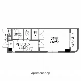 祇園尾前ビル【3階】の間取り