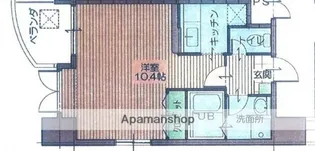 家納喜本川館【9階】の間取り