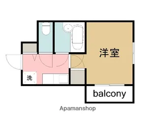 フェリエ東雲【4階】の間取り