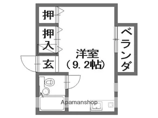 広島県広島市安佐南区祇園5丁目【アパート】の間取り