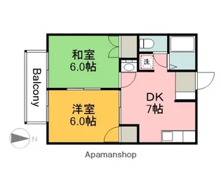 ニューシティSⅡ【1階】の間取り