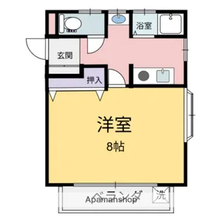 サファイアハイツ【1階】の間取り