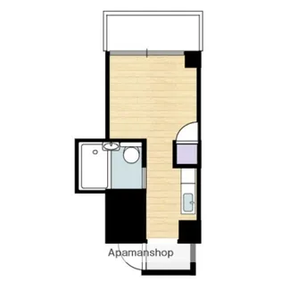 AXA舟入中町【4階】の間取り