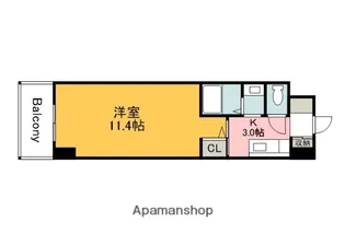 シャルマン財官Ⅰ【2階】の間取り