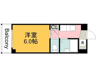 アヴニール古市橋【2階】の間取り