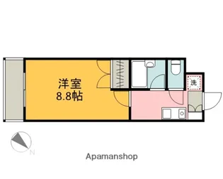 広島県広島市安佐南区緑井5丁目【マンション】の間取り