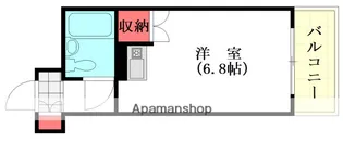 ダイアパレス皆実町【401号室】の間取り