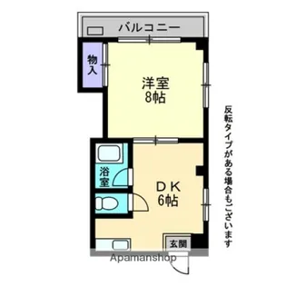 第3コーポ福島【2階】の間取り