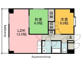 グレース古江【3階】の間取り
