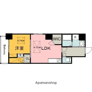 マルベニ段原南【6階】の間取り