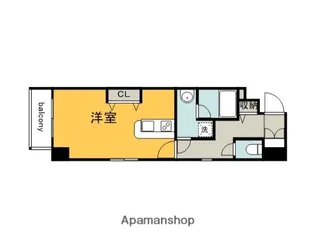 大手町グレースヒル【9階】の間取り